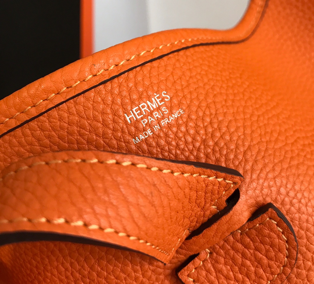 에르메스 에블린29 오렌지 은장